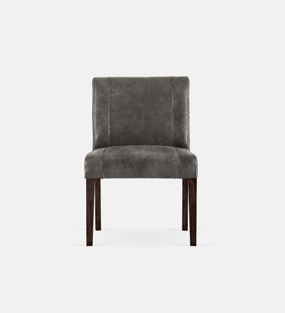 Bennet Leather Dining Brown Leg (35657)