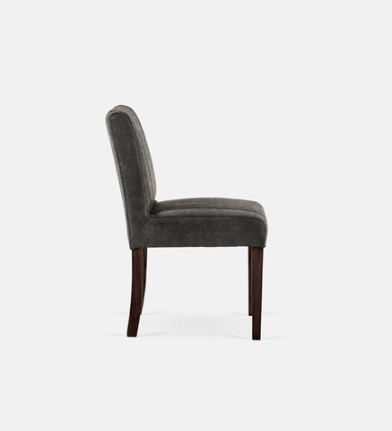 Bennet Leather Dining Brown Leg (35613)