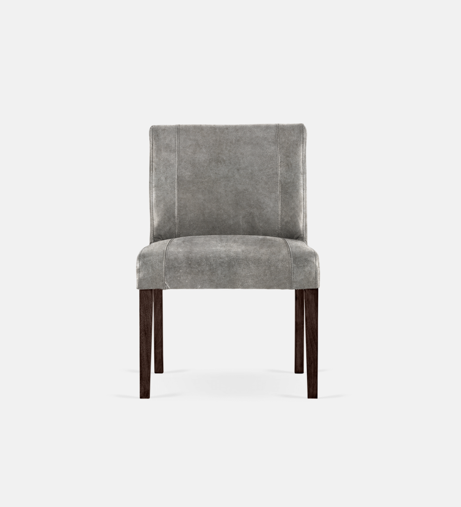 Bennet Leather Dining Brown Leg (35616)