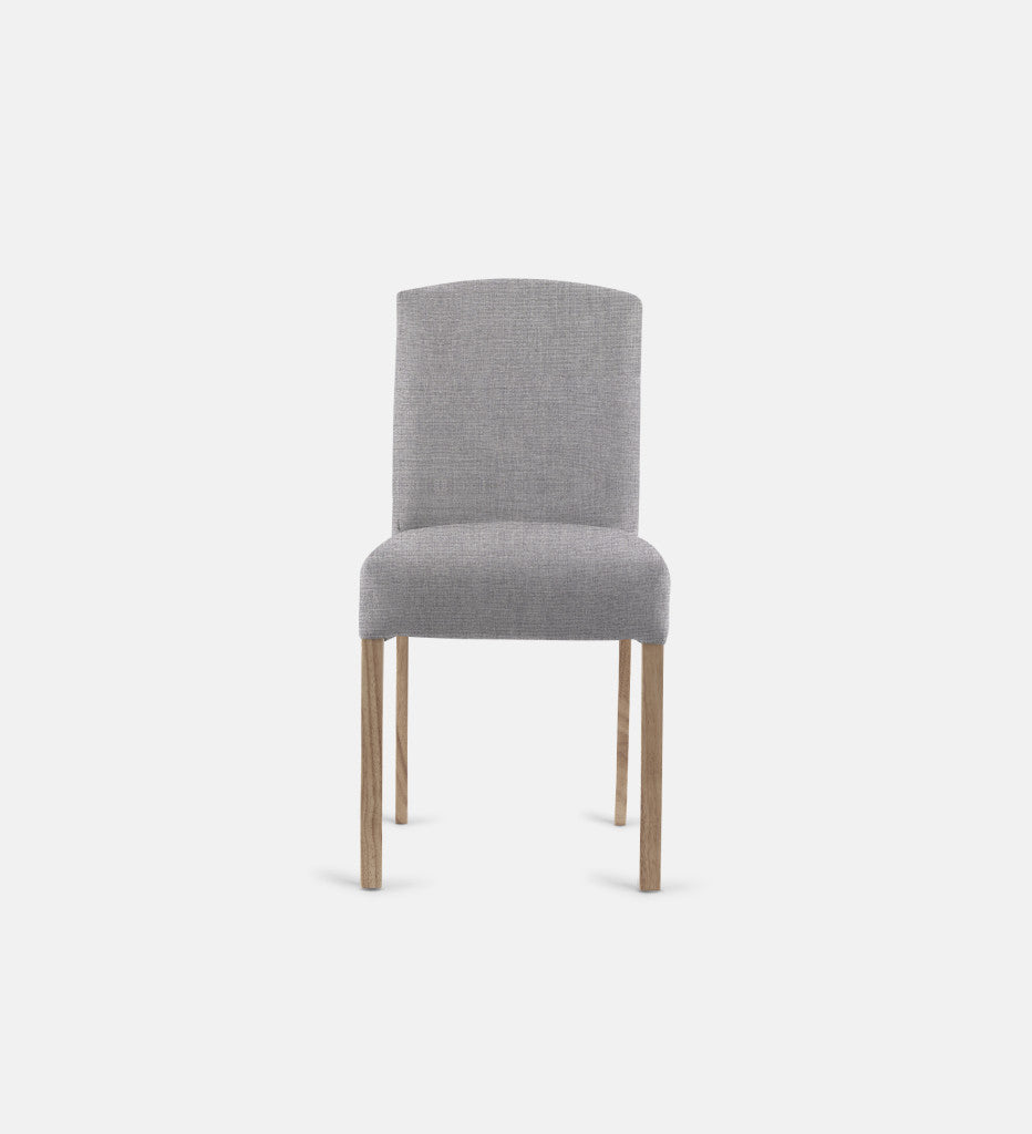 Samuel Fully Up Dining Chair Light Grey Leg (75597)