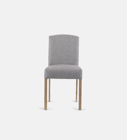 Samuel Fully Up Dining Chair Light Grey Leg (75597)