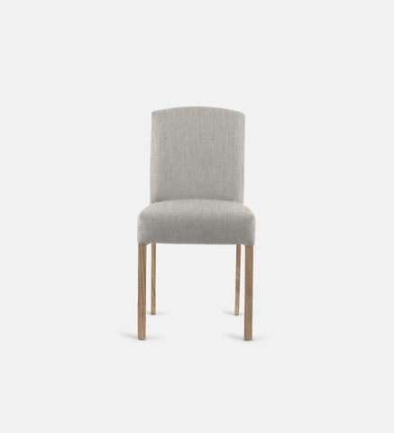 Samuel Fully Up Dining Chair Light Grey Leg (75607)