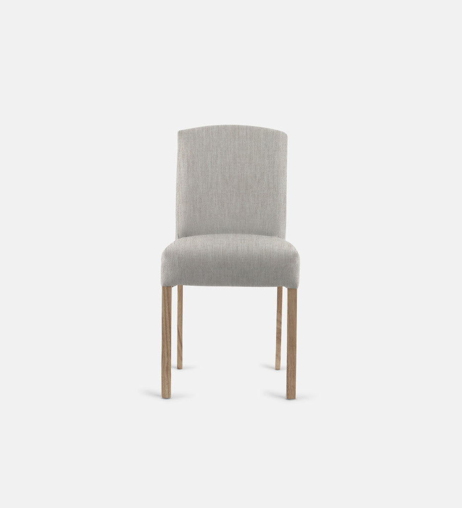 Samuel Fully Up Dining Chair Light Grey Leg (75607)