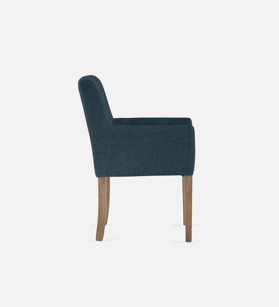 Bennet Fully Up Dining Chair Light Grey Leg (67300)