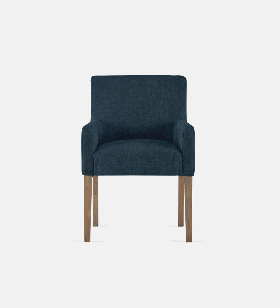 Bennet Fully Up Dining Chair Light Grey Leg (67302)