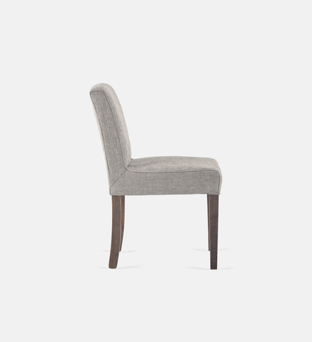 Bennet Fully Up Dining Chair Light Grey Leg (32510)
