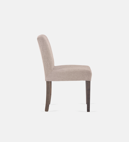 Bennet Fully Up Dining Chair Light Grey Leg (32536)