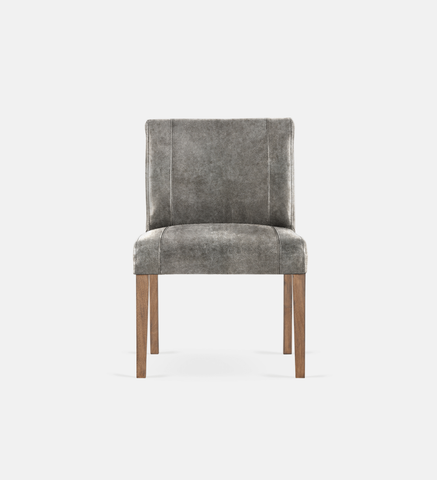 Bennet Leather Dining Light Grey Leg (35671)