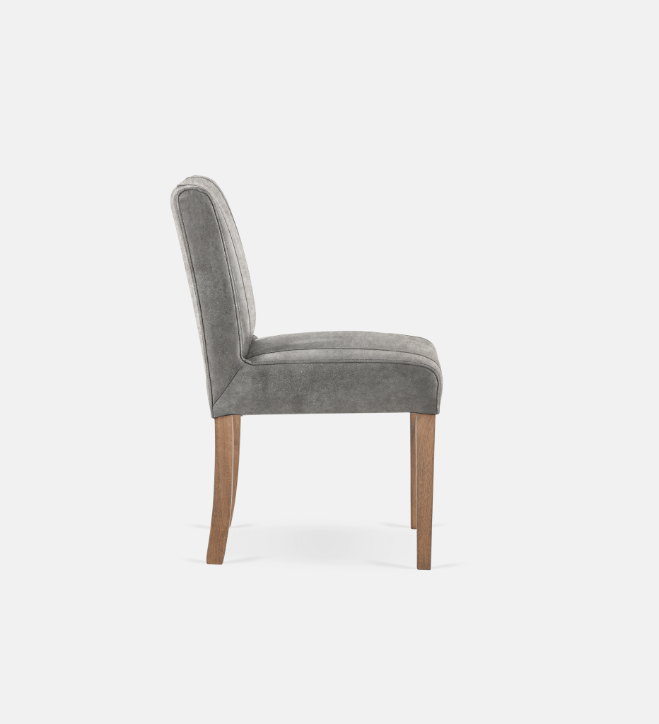 Bennet Leather Dining Light Grey Leg (35673)