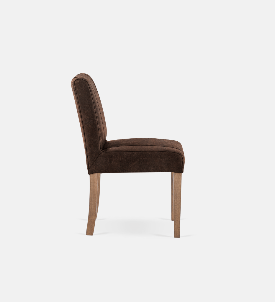 Bennet Leather Dining Light Grey Leg (35685)