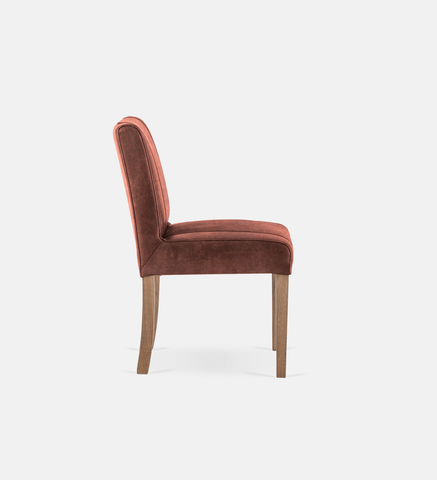 Bennet Leather Dining Light Grey Leg (35689)
