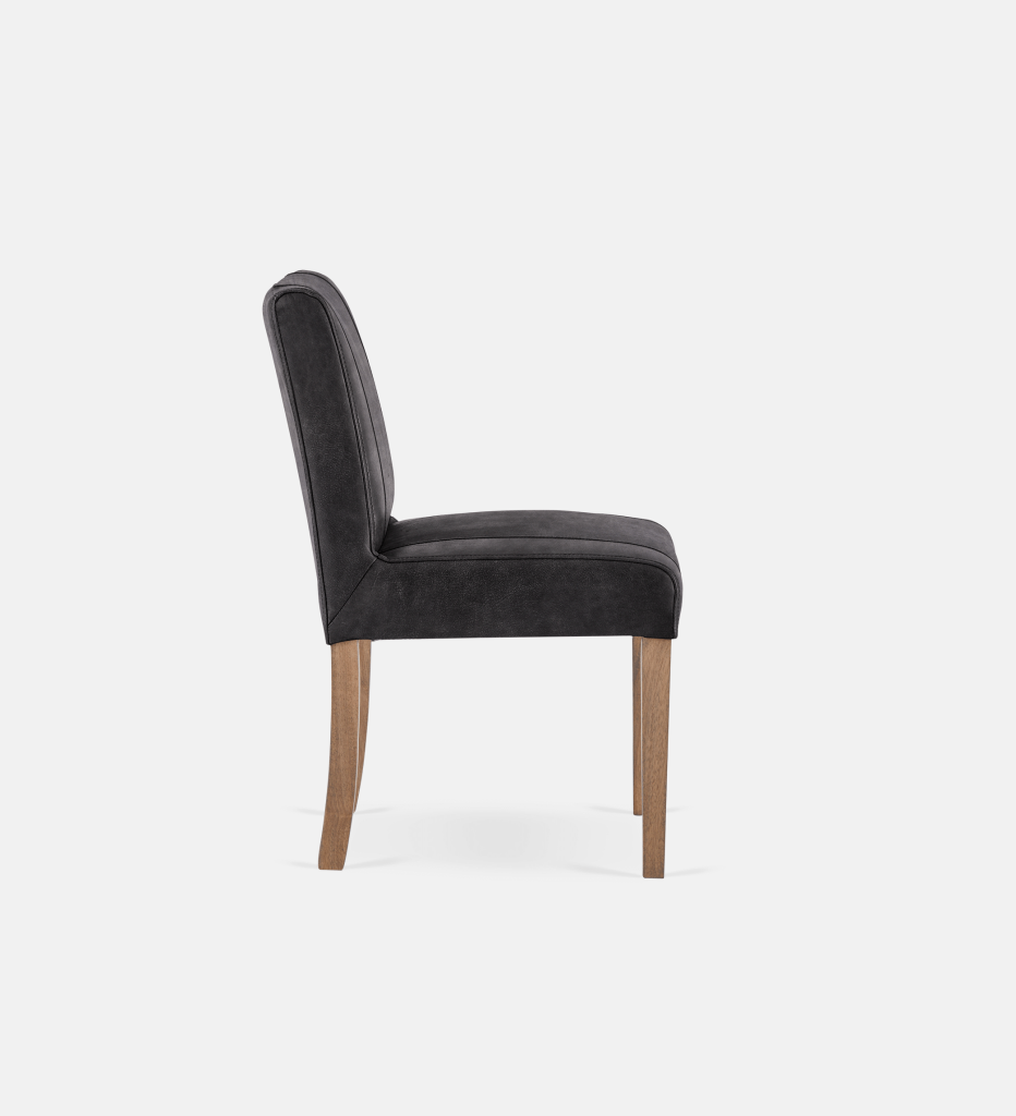 Bennet Leather Dining Light Grey Leg (35713)
