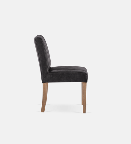 Bennet Leather Dining Light Grey Leg (35713)
