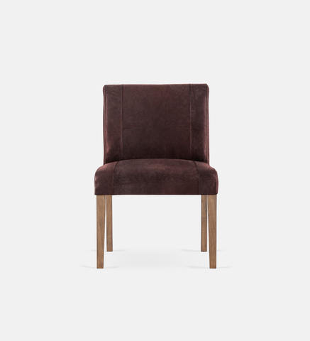 Bennet Leather Dining Light Grey Leg (35715)