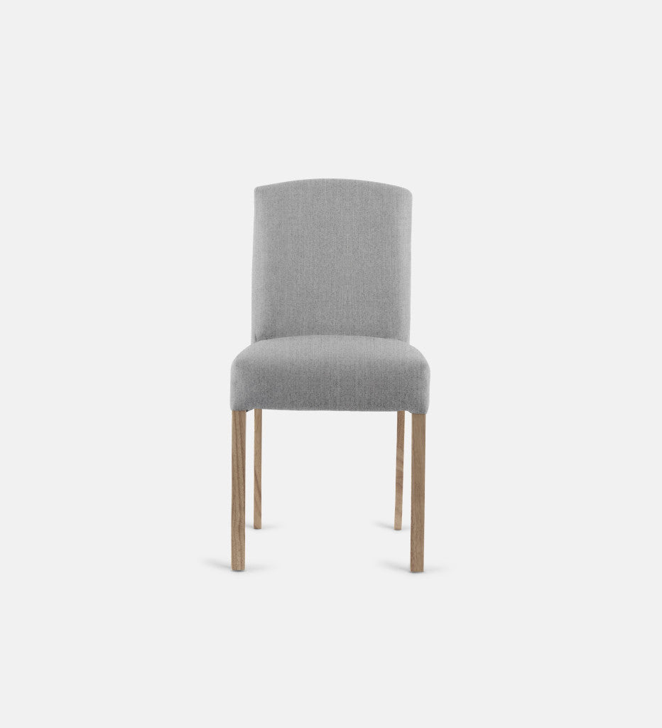 Samuel Fully Up Dining Chair Light Grey Leg (75641)