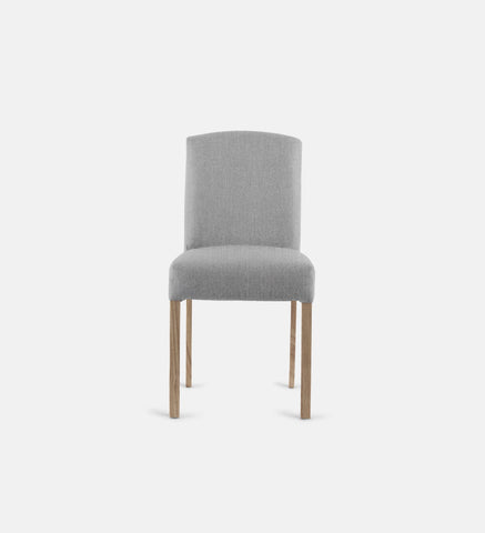 Samuel Fully Up Dining Chair Light Grey Leg (75641)