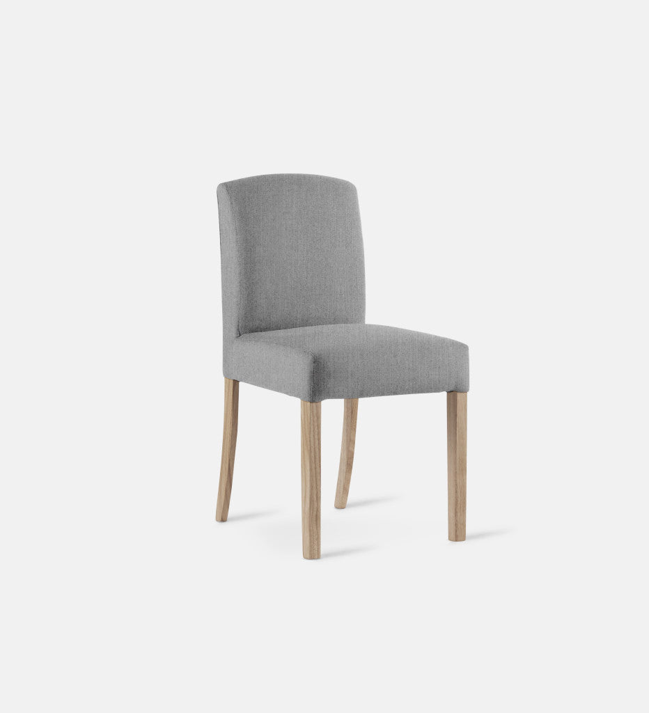 Samuel Fully Up Dining Chair Light Grey Leg (75642)
