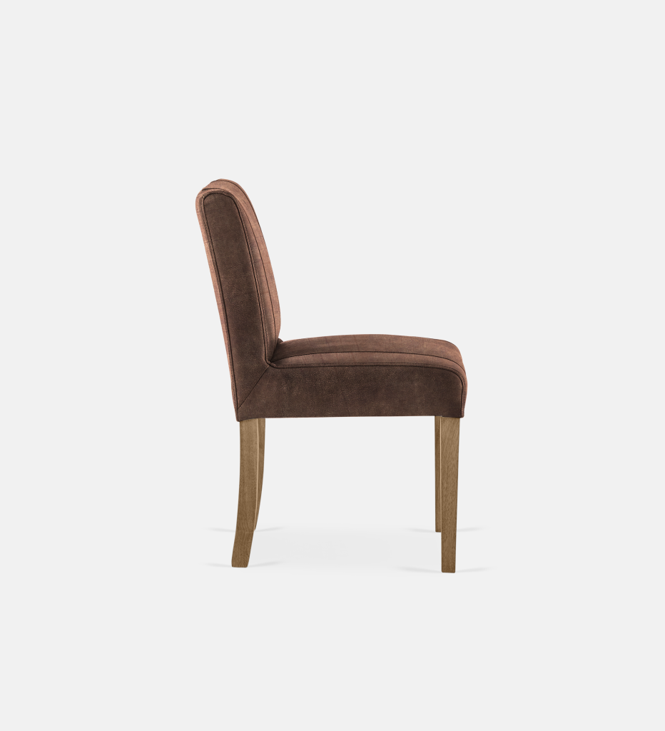 Bennet Leather Dining Natural Leg (42660)