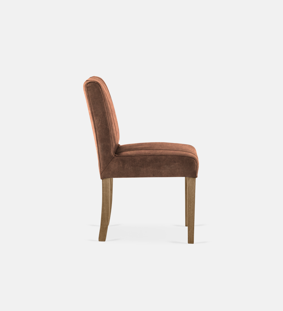 Bennet Leather Dining Natural Leg (42664)