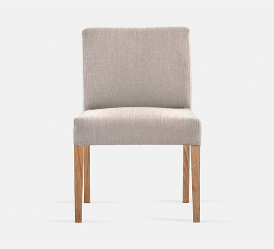 Bennet Fully Up Dining Chair Natural Leg (16772)