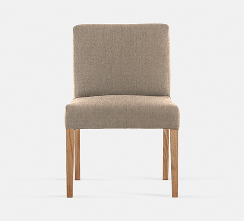 Bennet Fully Up Dining Chair Natural Leg (16777)