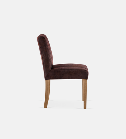 Bennet Leather Dining Natural Leg (42692)