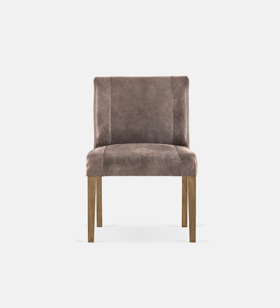 Bennet Leather Dining Natural Leg (42698)
