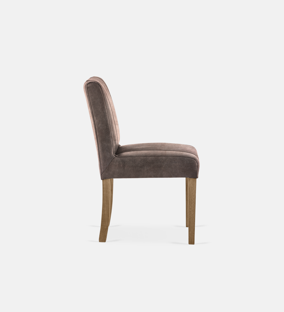 Bennet Leather Dining Natural Leg (42700)