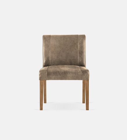 Bennet Leather Dining Natural Leg (42702)