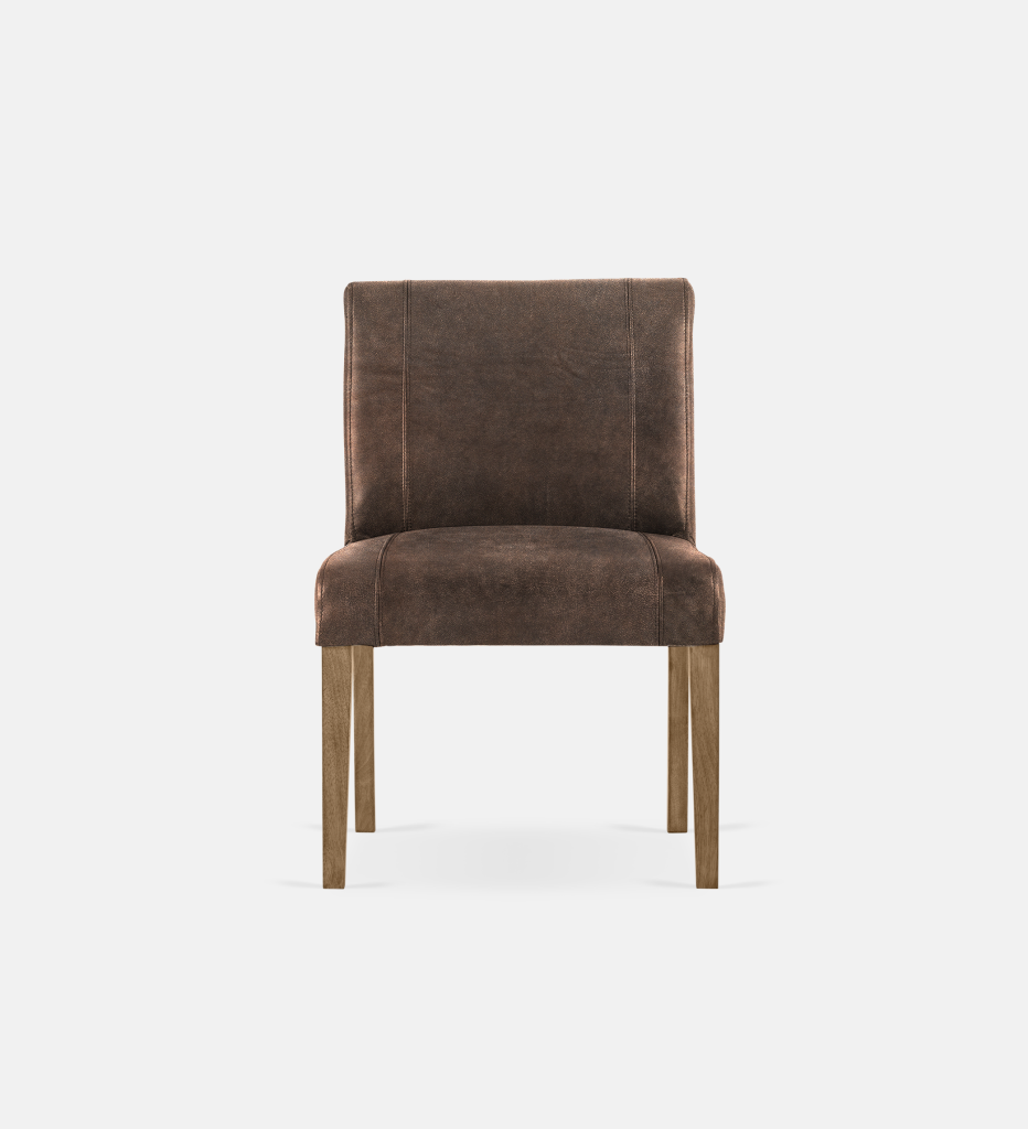 Bennet Leather Dining Natural Leg (42706)