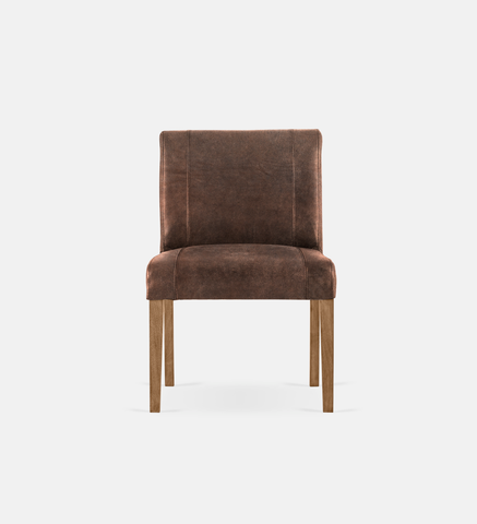 Bennet Leather Dining Natural Leg (42706)