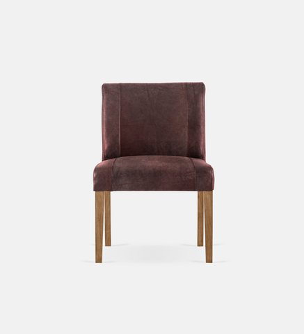 Bennet Leather Dining Natural Leg (42741)