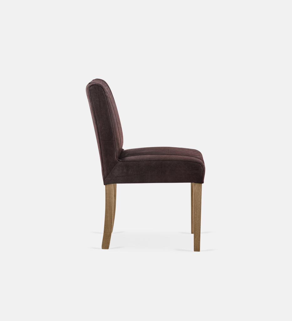Bennet Leather Dining Natural Leg (42743)