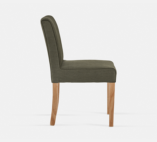 Bennet Fully Up Dining Chair Natural Leg (16804)