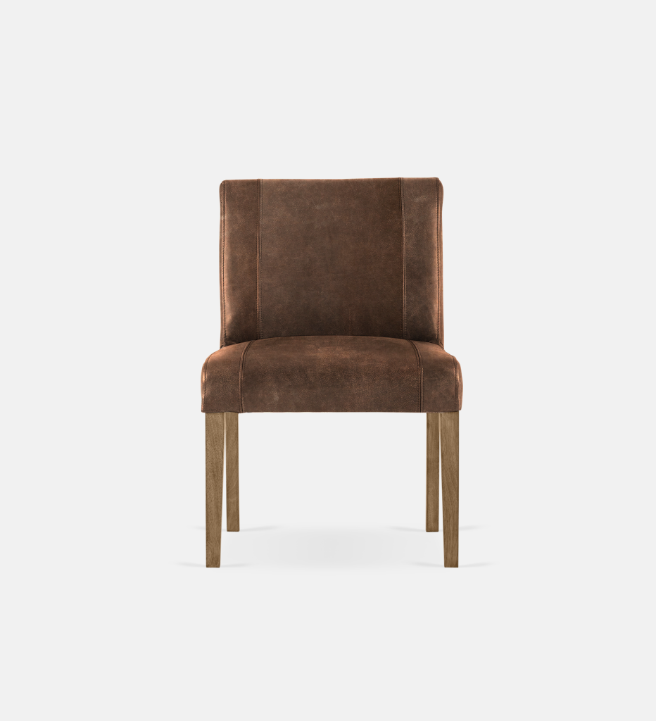 Bennet Leather Dining Natural Leg (42745)