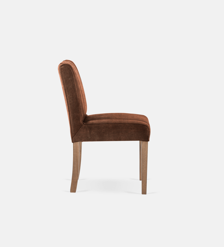 Bennet Leather Dining Light Grey Leg (35721)