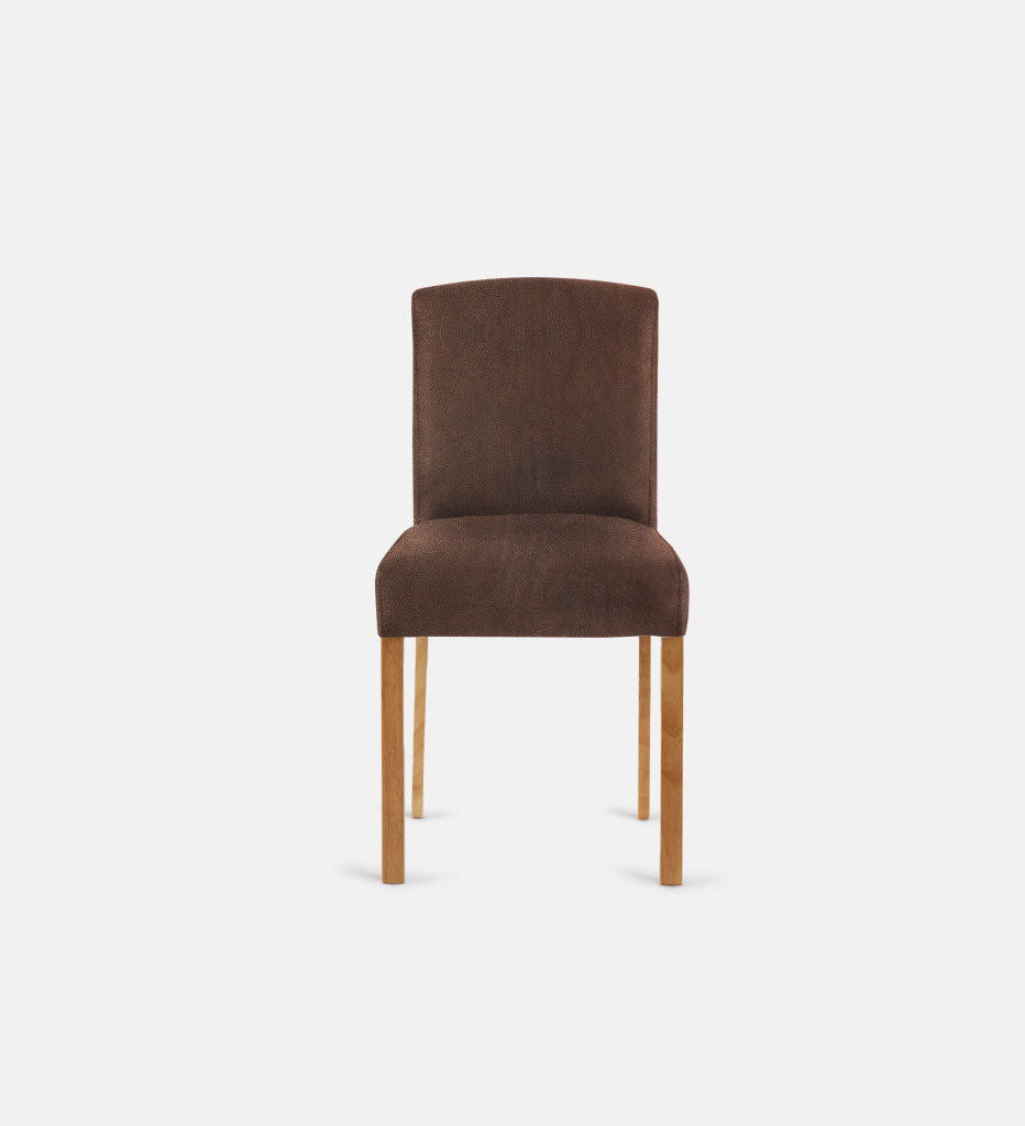 Samuel Leather Dining Chair Natural Leg (73011)