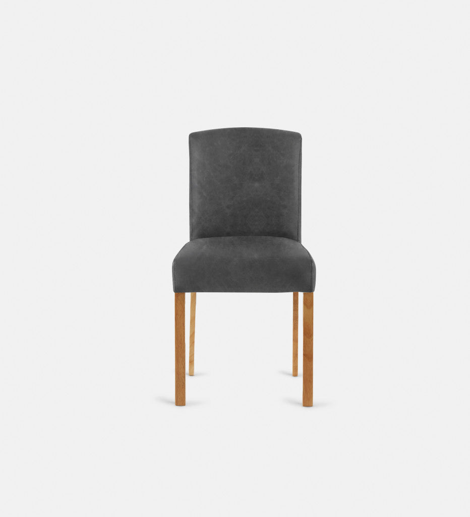 Samuel Leather Dining Chair Natural Leg (73021)