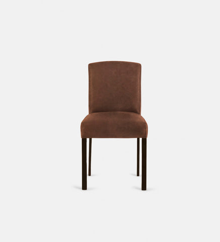 Samuel Leather Dining Chair Brown Leg (72533)