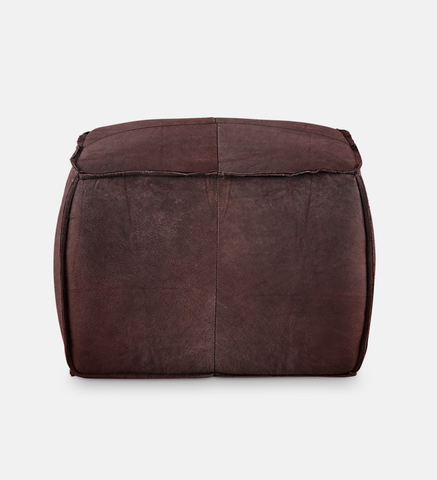 Pax Leather Square Ottoman (66521)