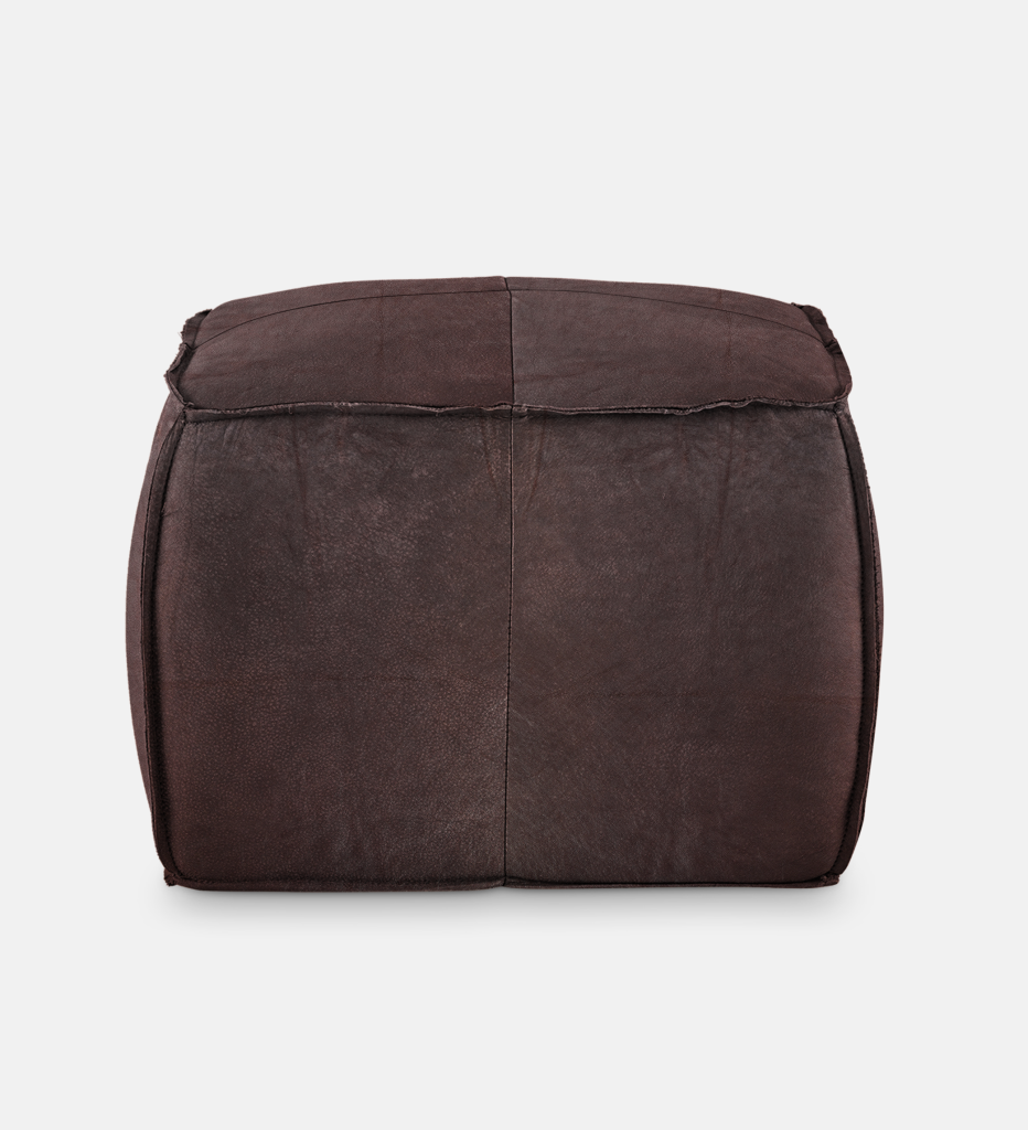 Pax Leather Square Ottoman (66521)