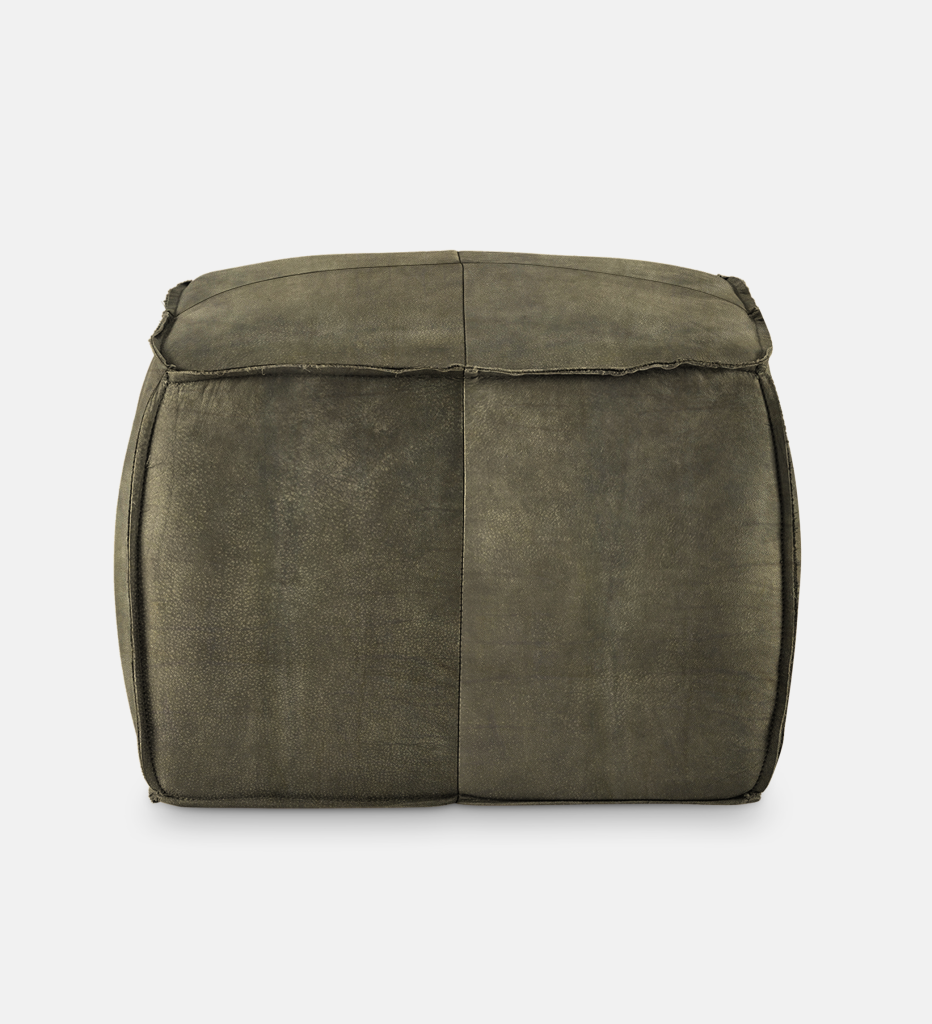 Pax Leather Square Ottoman (66523)