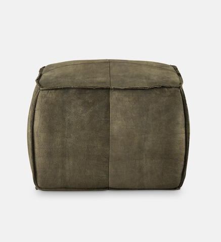 Pax Leather Square Ottoman (66523)