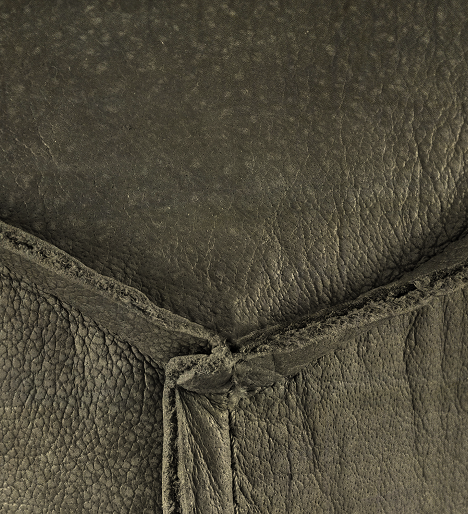 Pax Leather Square Ottoman (66749)