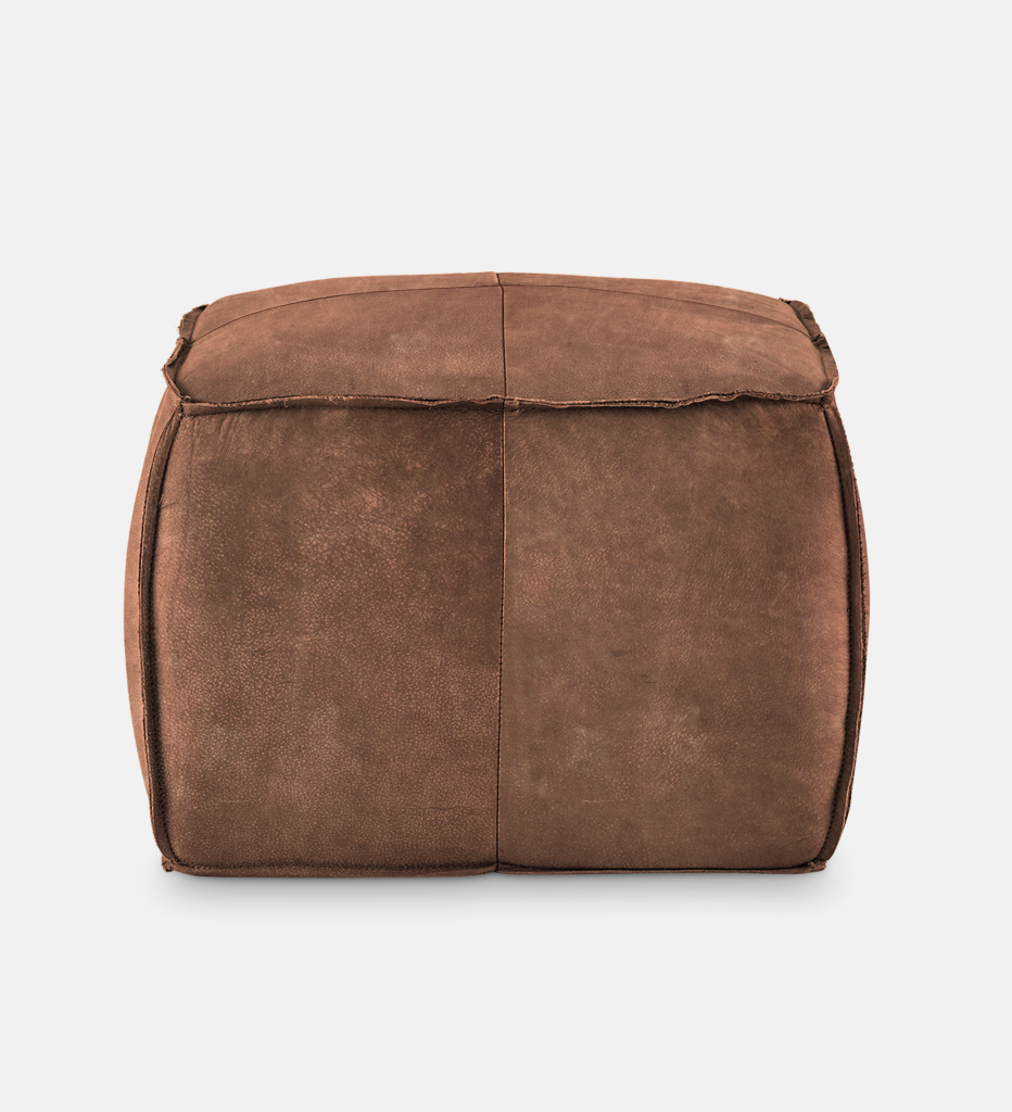 Pax Leather Square Ottoman (66524)
