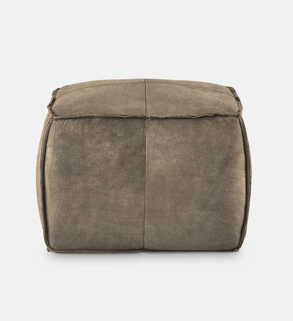 Pax Leather Square Ottoman (66525)