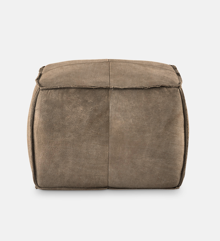 Pax Leather Square Ottoman (66525)