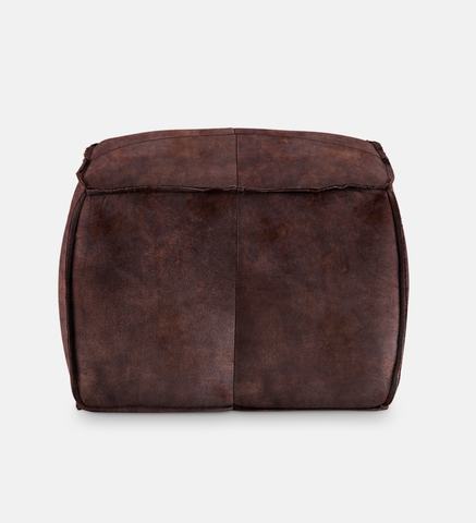 Pax Leather Square Ottoman (66530)