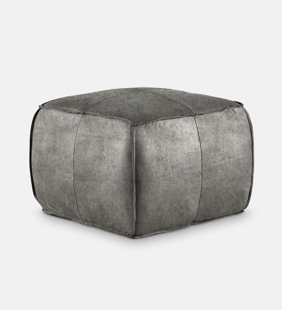 Pax Leather Square Ottoman (66544)