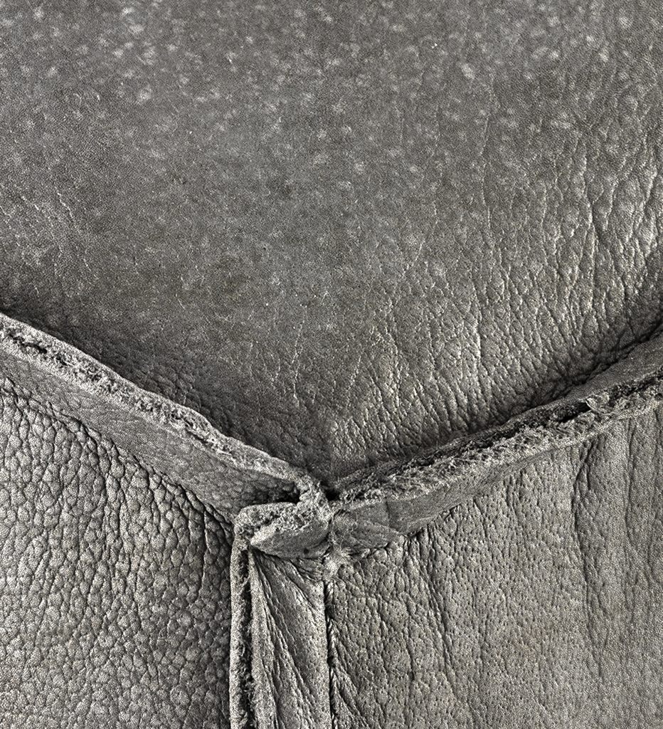 Pax Leather Square Ottoman (62265)